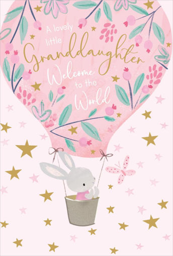 Picture of GRANDDAUGHTER WELCOME TO THE WORLD CARD